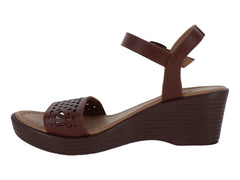 Sandalias Luna Rosa Mezcala Tan para Mujer