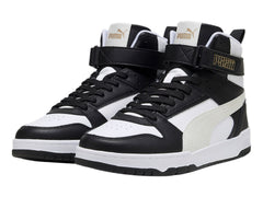 Tenis PUMA RBD Game Blanco, Negro y Gris para Hombre