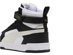 Tenis PUMA RBD Game Blanco, Negro y Gris para Hombre