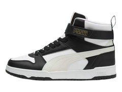 Tenis PUMA RBD Game Blanco, Negro y Gris para Hombre