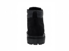 Botas Alterno de Piel Nubuck Negro para Hombre