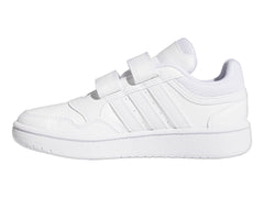 Tenis Adidas Hoops 3.0 Blancos para Niño