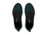 Tenis Charly Verde Oscuro y Naranja para Hombre