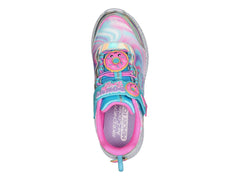 Tenis Skechers Jumpsters Plata Multicolor para Niña