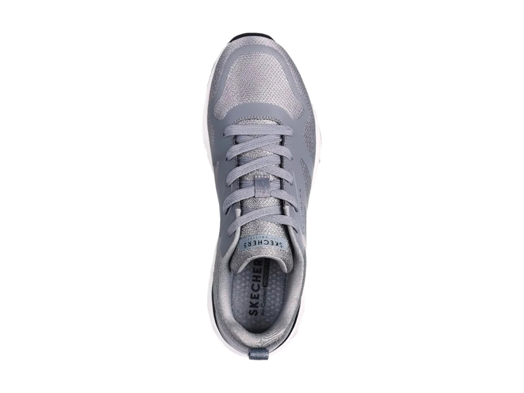Tenis Skechers Tres-Air One Gris y Blanco para Hombre