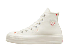Tenis Converse Chuck Taylor All Star Lift Hi Egret Fever para Mujer