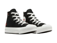 Tenis Converse Chuck Taylor All Star Eva Lift Negro para Niña