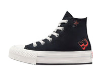 Tenis Converse Chuck Taylor All Star Eva Lift Negro para Niña