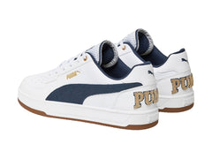 Tenis PUMA Caven 2.0 Retro Club Blanco y Azul Marino para Hombre