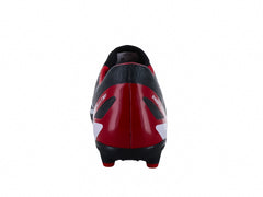 Tenis de Fútbol Furia Negro con Rojo para Hombre