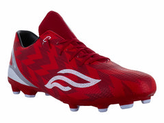 Tenis de Fútbol Furia Rojo y Blanco para Hombre