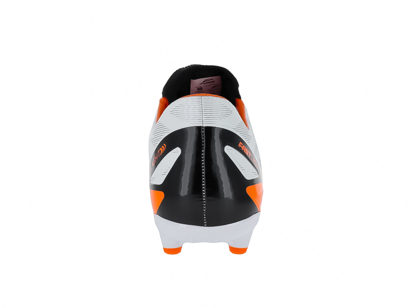 Tenis de Fútbol Furia Blanco y Naranja para Hombre