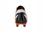 Tenis de Fútbol Furia Blanco y Naranja para Niño