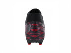 Tenis de Fútbol FURIA Negro con Rojo para Hombre