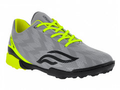 Tenis de Fútbol Furia Gris-Neón para Niño