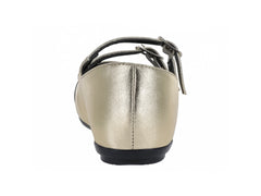 Zapatos Planos Gabriela Oro para Niña