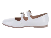 Zapatos Gabriela Charol Blanco para Niña