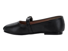 Zapatos Planos Gabriela Negro para Niña