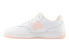 Tenis New Balance BB80 Blanco y Rosa para Mujer