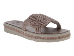 Sandalias Luna Rosa Oro Rosado para Mujer
