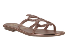 Sandalias Luna Rosa Oro Rosado para Mujer