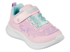 Tenis Skechers Jumpsters Rosa y Lavanda para Niña