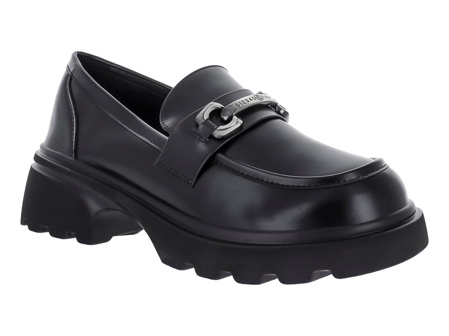 Zapatos Mocasines Roze Janfrin Negro para Mujer