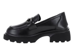 Zapatos Mocasines Roze Janfrin Negro para Mujer