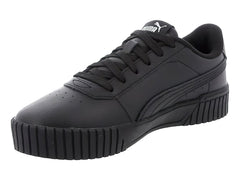 Tenis PUMA Carina 2.0 Negro con Plata para Niña