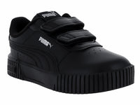 Tenis PUMA Carina 2.0 V Negro y Plata para Niña