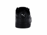 Tenis PUMA Carina 2.0 V Negro y Plata para Niña