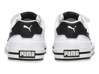Tenis PUMA Court Classic Vulc Blanco y Negro para Niño
