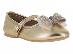 Zapatos Planos 4EVER Dorado para Niña