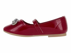 Zapatos de Charol Rojo 4EVER para Niña