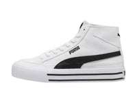 Tenis PUMA Court Classic Vulc Mid Blanco y Negro para Hombre