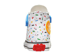 Tenis Converse Chuck Taylor All Star Blanco y Azul para Niño