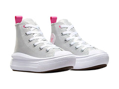 Tenis Converse Chuck Taylor All Star Move Hi Gris para Niña