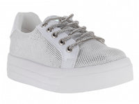 Tenis Divitas Plata para Niña