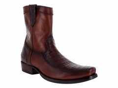 Botas IN MODA Imitación Cocodrilo Color Shedron para Hombre