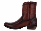 Botas IN MODA Imitación Cocodrilo Color Shedron para Hombre