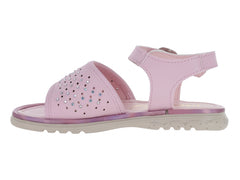 Sandalias Trencitas Candy Rosa para Niña