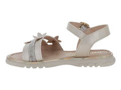 Sandalias Trencitas Platina para Niña