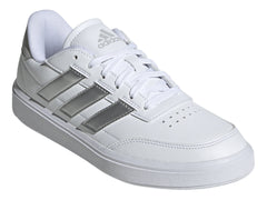 Tenis Adidas Courtblock Blancos con Plata para Mujer