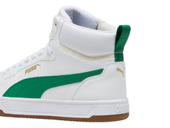 Tenis PUMA Caven 2.0 Mid Blanco y Verde para Hombre