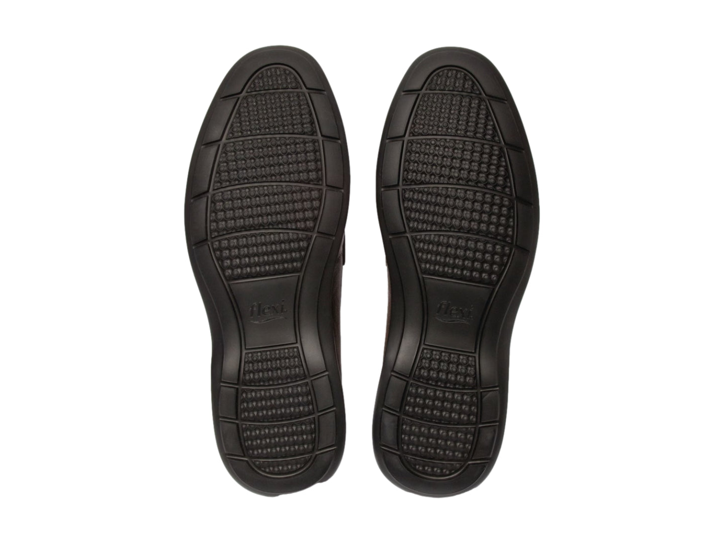 Zapatos Flexi Mocasin Cafe Caballero 418201 Para Hombre