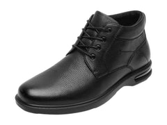 Botas Flexi de Cuero Negro para Hombre