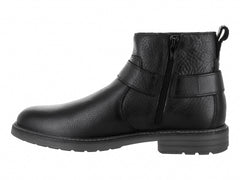 Botas Flexi de Cuero Negro para Hombre
