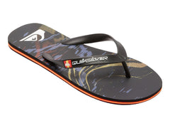 Sandalias Quiksilver Molokai Highline Scallop Negro para Hombre