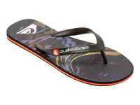 Sandalias Quiksilver Molokai Highline Scallop Negro para Hombre