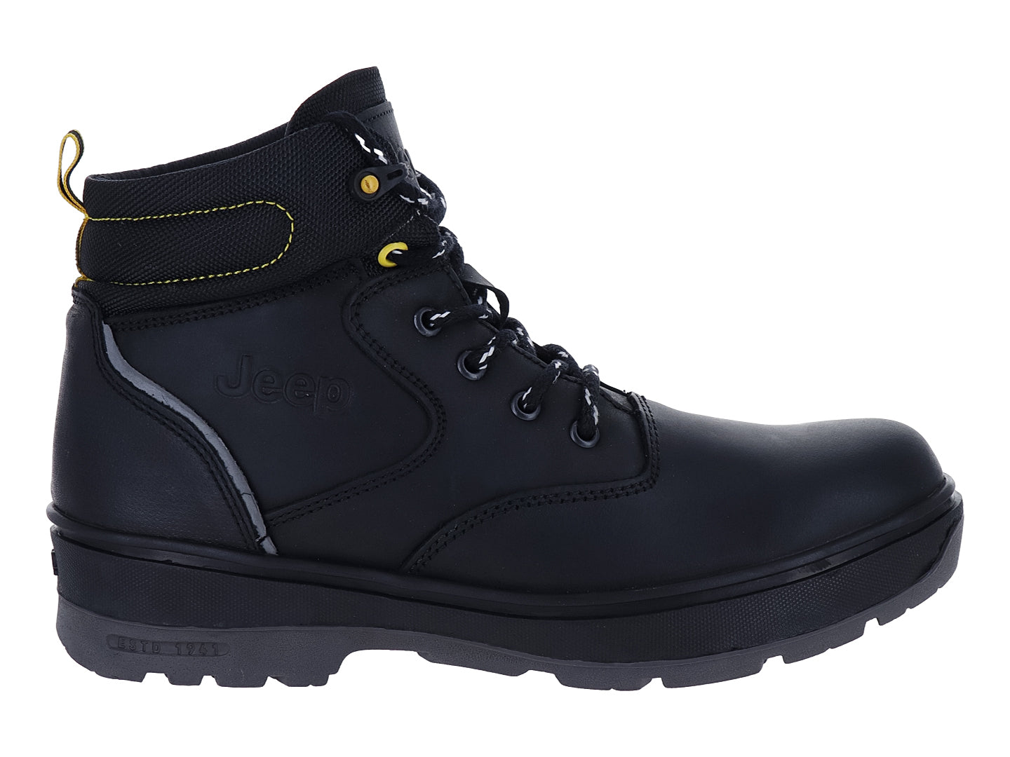 Botas Jeep Bota Negra Caballero 10101 Para Hombre
